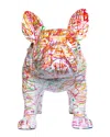 Interior Illusions Plus Expressionist Standing Bulldog In Multi