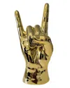 Interior Illusions Plus Gold Rock On Hand Tabletop Decor In Gold