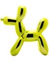 Interior Illusions Plus Lime Mini Balloon Dog Bank In Lime