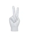 Interior Illusions Plus Peace Sign In White