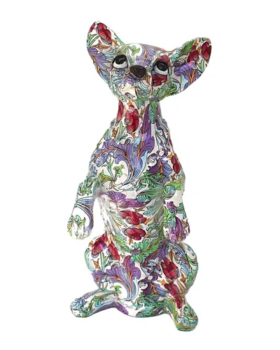 Interior Illusions Plus Retro Flower Standing Chih In Multi