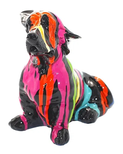Interior Illusions Plus Sitting Graffiti Windy Pup