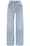 INTERIOR LIGHT BLUE WIDE LEG JEANS FOR WOMEN: SS24 COLLECTION
