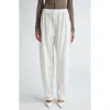 Interior Nicola Boxer Cotton Pants In Whiteout