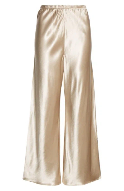 Interior The Arthur Satin Pants In Champagne