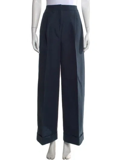 Pre-owned Interior Wide Leg Pants In Blue