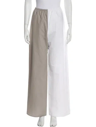 Pre-owned Interior Wide Leg Pants In Gray