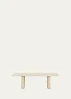 Interlude Home Aubry Dining Table In Cliffside Grey