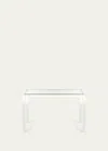 Interlude Home Ava Acrylic Writing Desk In Clear