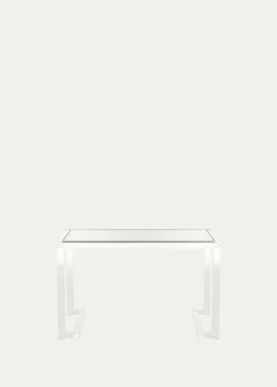 Interlude Home Ava Acrylic Writing Desk In Clear