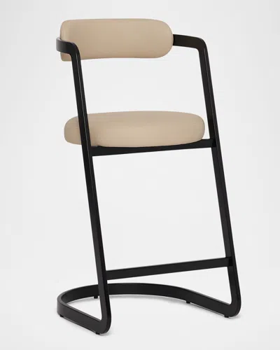 INTERLUDE HOME BALDWIN VEGAN LEATHER 26" COUNTER STOOL