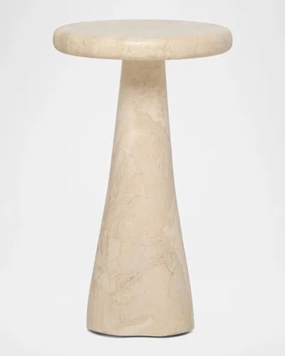 Interlude Home Barcelona Accent Table In Neutral
