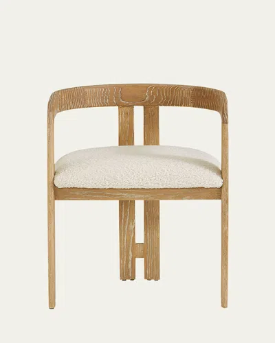 Interlude Home Burke Dining Chair In Brown