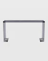 Interlude Home Calissa Noire Acrylic Console In Black