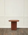 Interlude Home Carabelle Side Table, Walnut In Classic Walnut