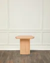 Interlude Home Carrabelle Side Table In Saddle