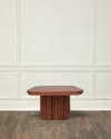 Interlude Home Carrabelle Small Cocktail Table In Classic Walnut