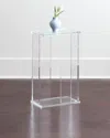 Interlude Home Chase Acrylic End Table In Acrylic
