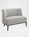 Interlude Home Chloe Chair In Gray