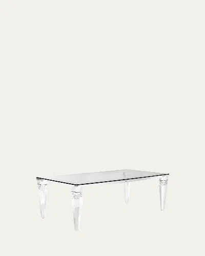 Interlude Home Christelle Acrylic Dining Table In Multi
