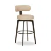 Interlude Home Clermont Bar Stool In White