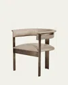 Interlude Home Darcy Dining Chair In Taupe
