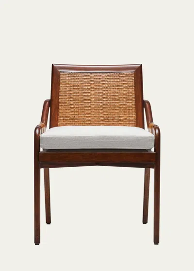 Interlude Home Delray Side Chair In Chestnut, Light Chestnut, Natural