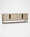 Interlude Home Dixon Credenza In Metallic