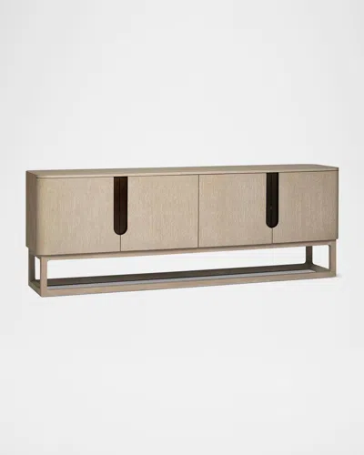 Interlude Home Dixon Credenza In Metallic