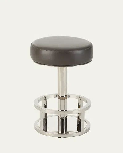 Interlude Home Drake Swivel Counter Stool In Cream Latte