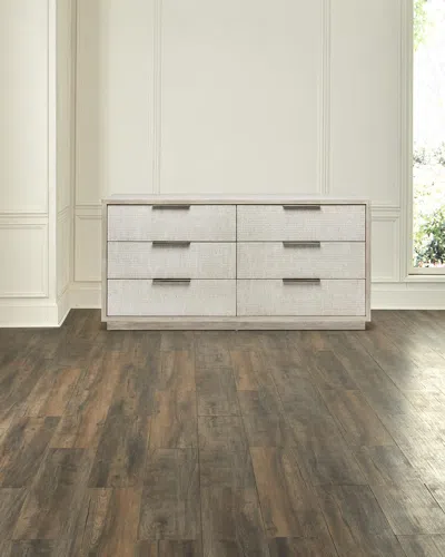 Interlude Home Harperly 6-drawer Chest In White