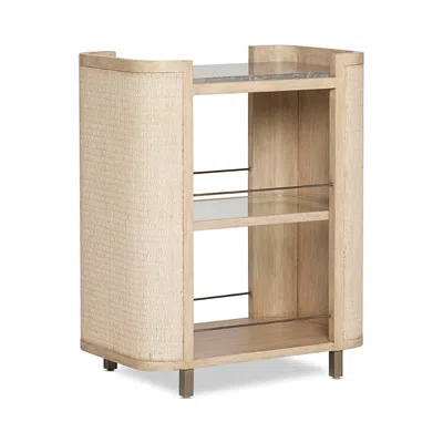 Interlude Home Harperly Bar Cart In Neutral