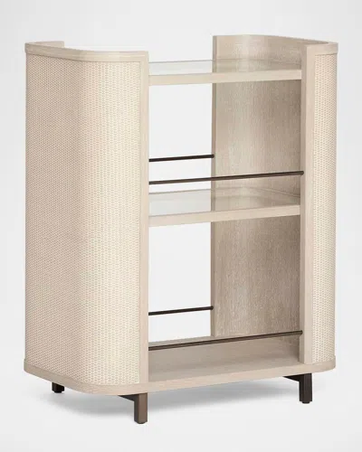 Interlude Home Holmes Bar Cart In Cream