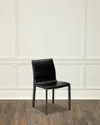 Interlude Home Jada Dining Side Chairs, Set Of 2 In Black Night