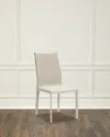 Interlude Home Jada High-back Dining Chairs, Set Of 2 In Mediterranean Sand