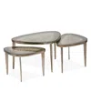 Interlude Home Jan Bunching Cocktail Tables In Brown