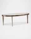 Interlude Home Jan Small Cocktail Table In Brown