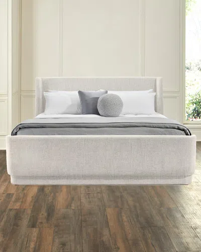 Interlude Home Kaia King Bed In White