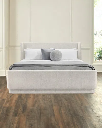 Interlude Home Kaia Queen Bed In Blue