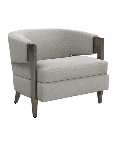Interlude Home Kelsey Chair In Gray