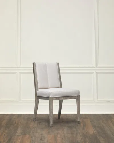Interlude Home Largo Dining Side Chairs, Set Of 2 In Grey Ceruse