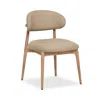 Interlude Home Liam Dining Chair In Brown