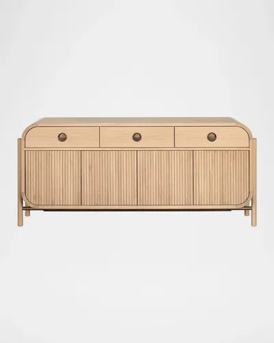 Interlude Home Linden Credenza In Brown