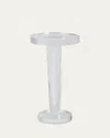 Interlude Home Liora Drink Table In Acrylic