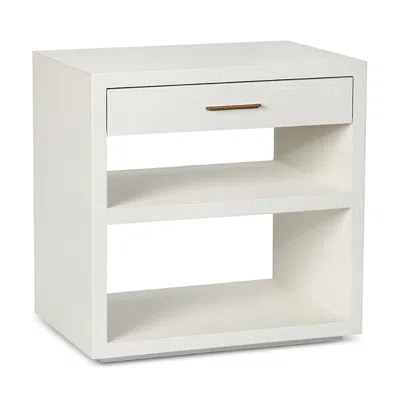 Interlude Home Livia Bedside Chest In White