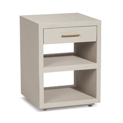 Interlude Home Livia Small Bedside Chest In Neutral