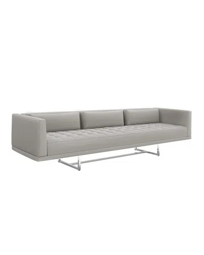Interlude Home Luca Sofa In Gray
