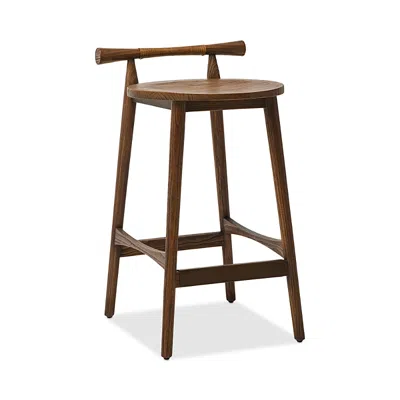 Interlude Home Madeira Counter Stool In Brown