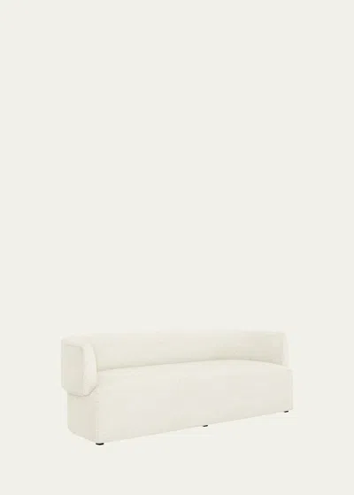 Interlude Home Martine Boucle Sofa In Foam