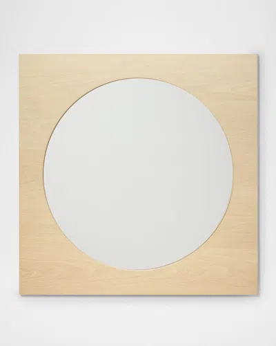 Interlude Home Mila 40" Square Wall Mirror In Brown